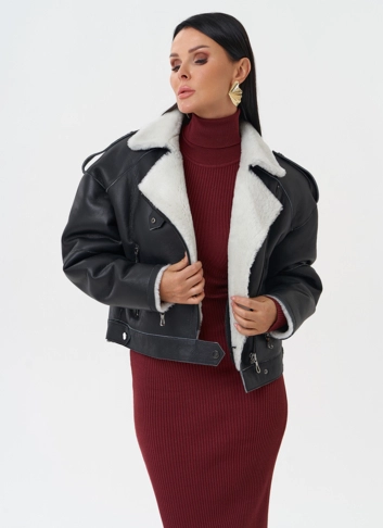 Дубленка из натуральной кожи