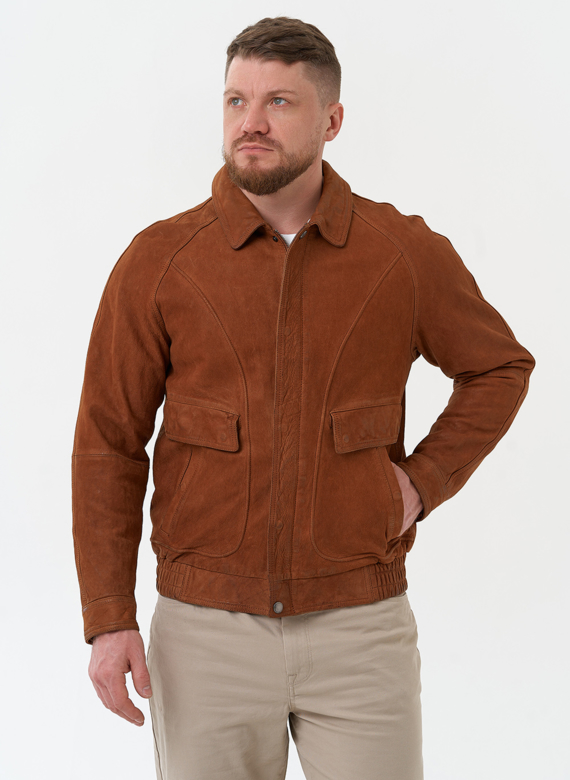 Мужская куртка из натуральной кожи 